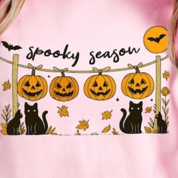 Spooky Season Shirt, Ghost Pumpkin Shirt - Picture 2 of 3